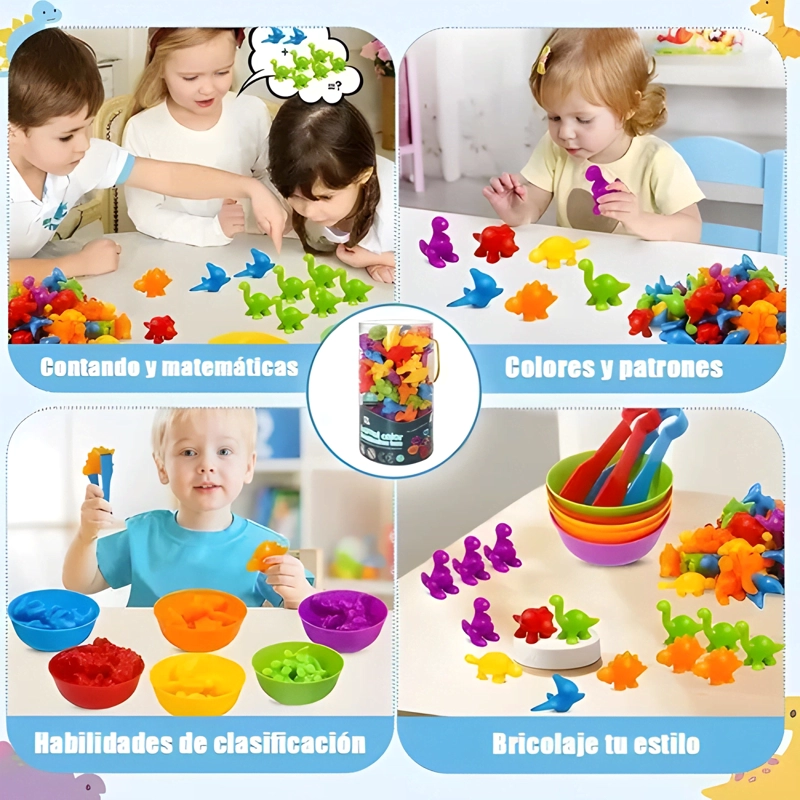 JUEGO DIDACTICO NIÑOS JUGUETE EDUCATIVO APRENDER COLORES #1 - 4