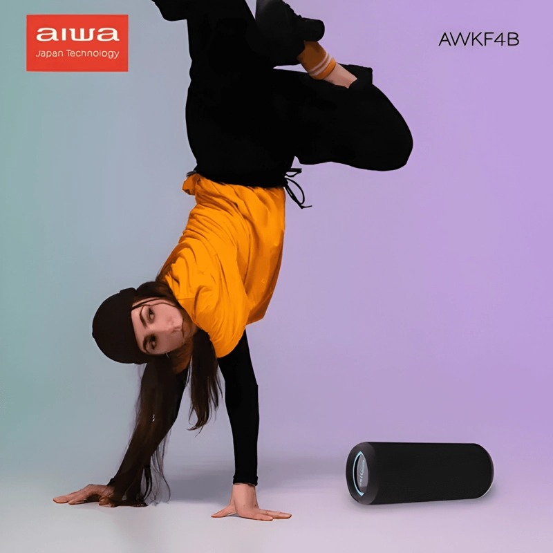 PARLANTE PORTATIL BLUETOOTH 20W IMPERMEABLE TWS NEGRO - 3