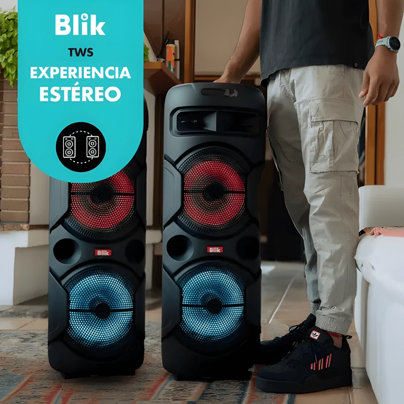PARLANTE BLUETOOTH KARAOKE MICROFONO WAVEMAX2 POTENCIA 4 #4 - 3