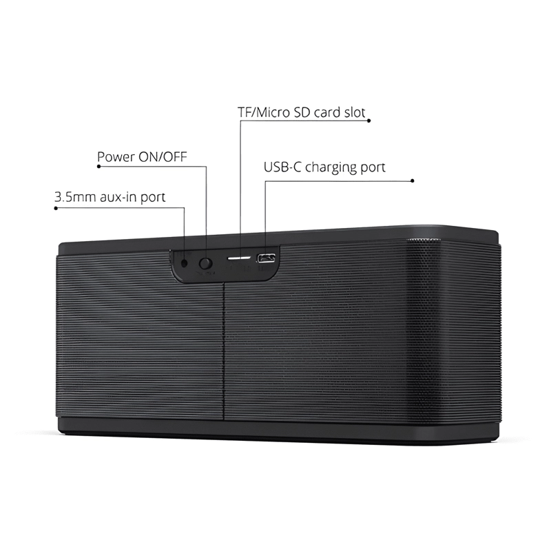BOCINA BLUETOOTH MEGA 40W ,NFC , DEEP BASS ,TOUCH - 1