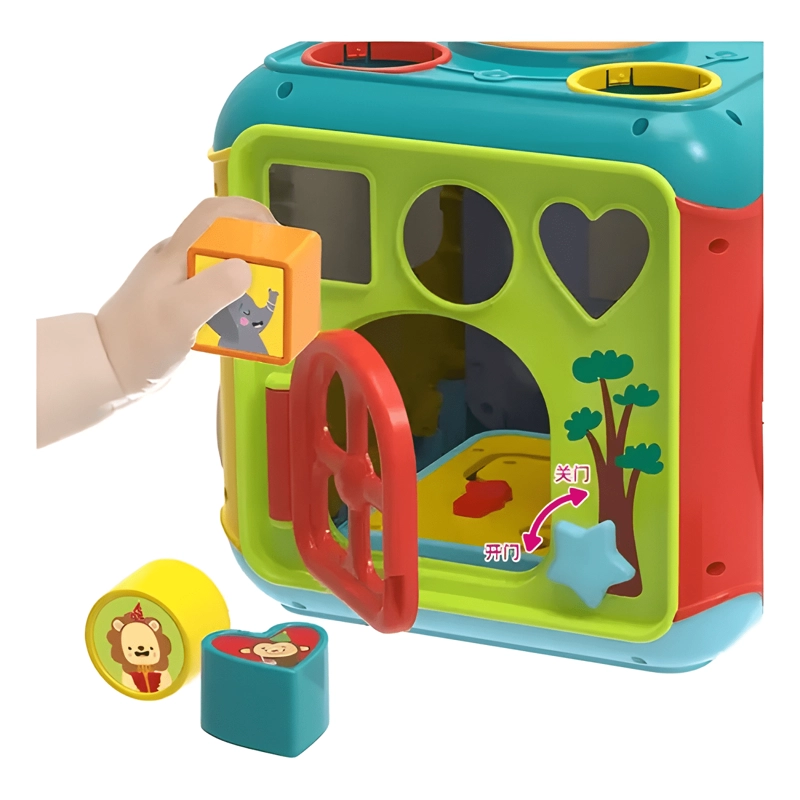 CUBO DIDACTICO DE ACTIVIDADES 6 EN 1 JUGUETE BEBE - 2