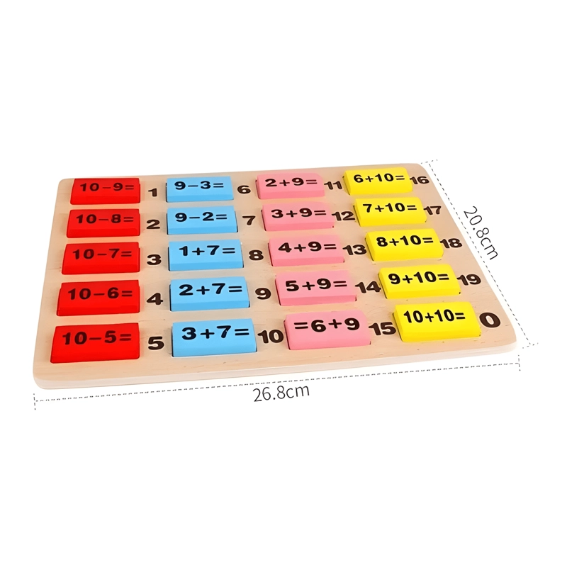 TABLA MATEMATICA MULTIUSO DIDACTICA MONTESSORI - 4