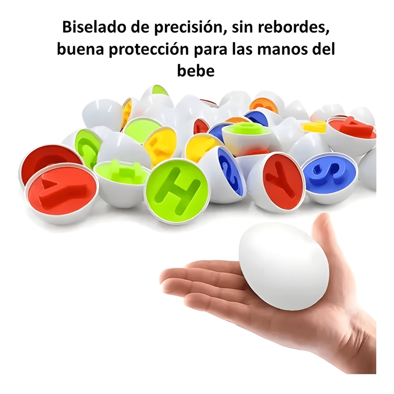 JUGUETE INTERACTIVO INFANTIL ABC HUEVOS DE PASCUA - 3