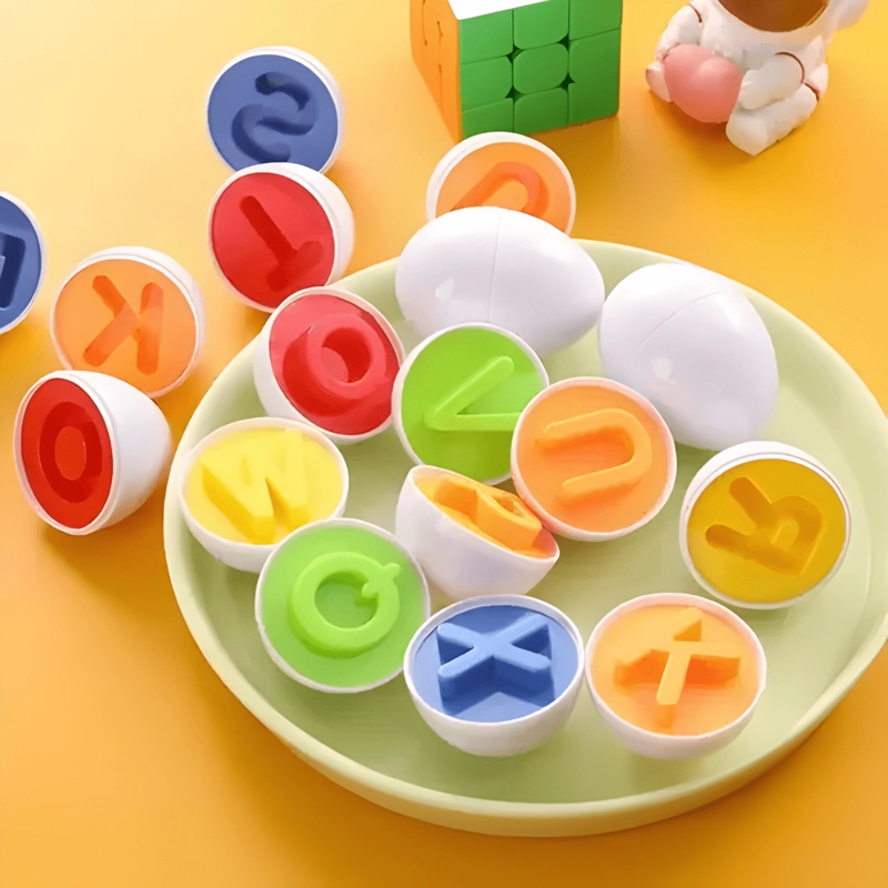 JUGUETE INTERACTIVO INFANTIL ABC HUEVOS DE PASCUA - 4