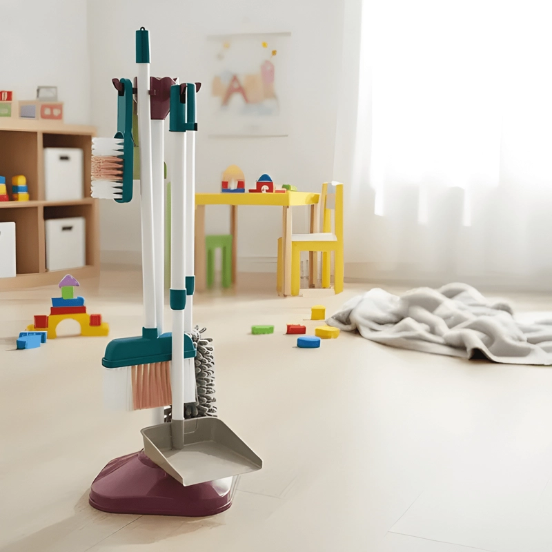 SET DE ASEO LIMPIEZA JUGUETE NIÑOS INTERACTIVO DIDACTICO - 2