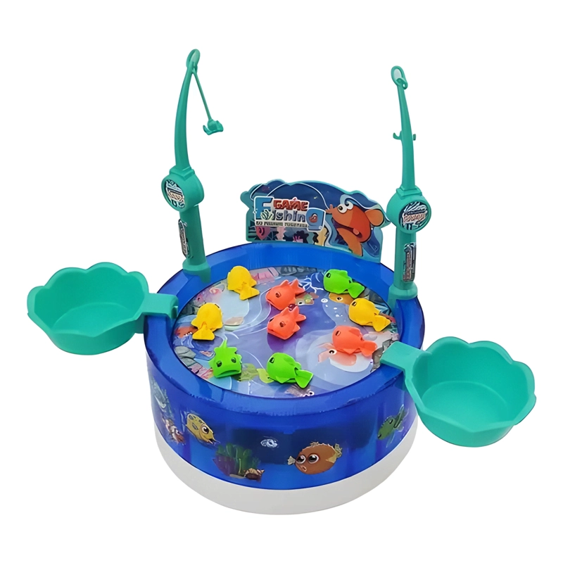 JUGUETE PESCA MILAGROSA GIRATORIO PARA NIÑOS - 4