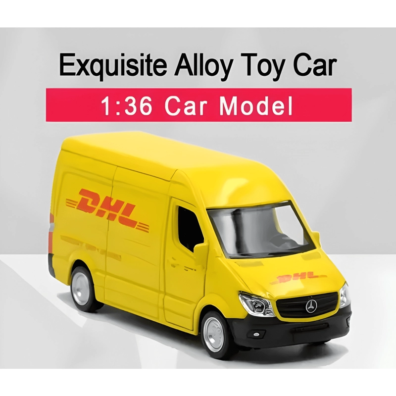 FURGON MERCEDES BENZ SPRINTER DHL ESCALA 1:36 - 2