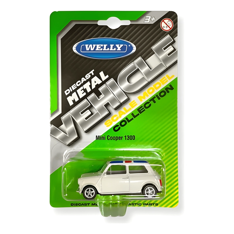 AUTO MINI COOPER 1300 UK FLAG ESCALA 1:60 - 2