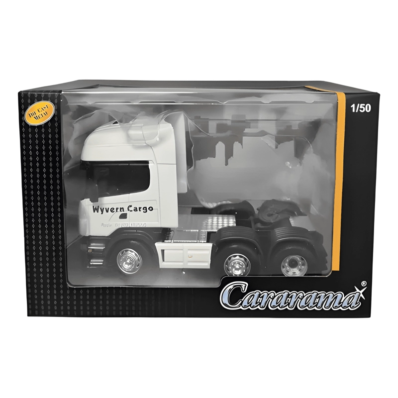 CAMION SCANIA SERIE 4 ESCALA 1:50 BLANCO - 2