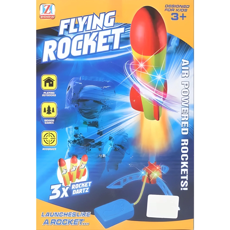 JUGUETE LANZADOR DE COHETE ESPACIAL INFANTIL - 1