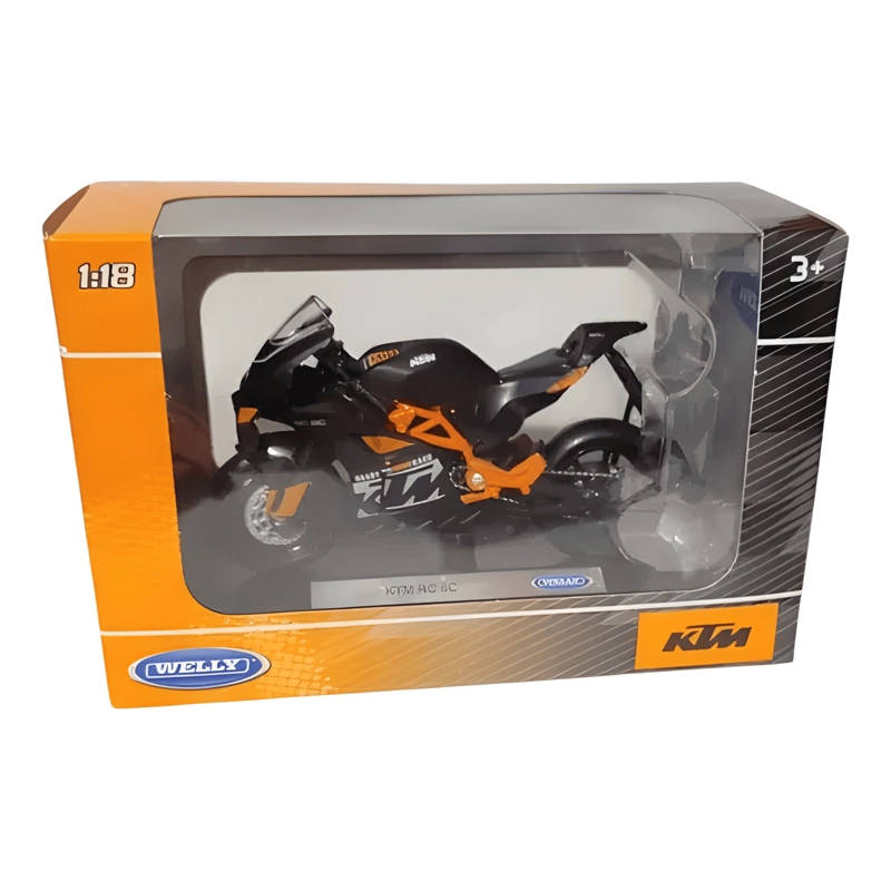 MOTO KTM RC 8C ESCALA 1:18 COLECCIONABLE #2 - 3