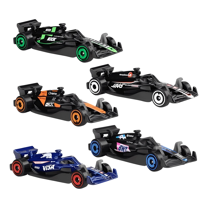 PACK 5 AUTOS FORMULA 1 HOT WHEELS - 2