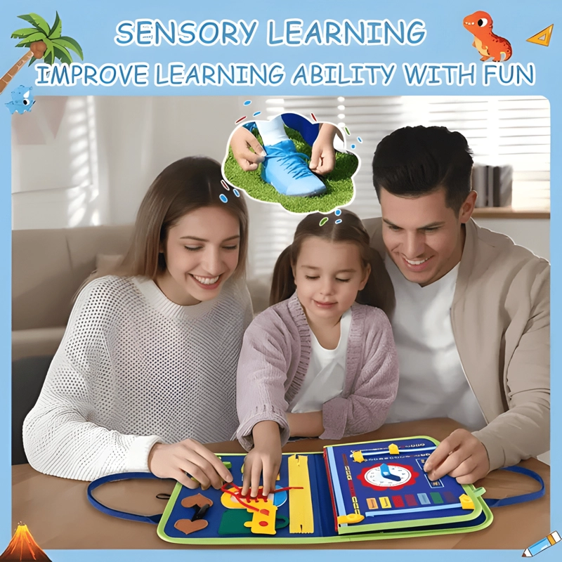 LIBRO PARA ESTIMULACION DESARROLLO SENSORIAL JUEGO EDUCATIVO - 4