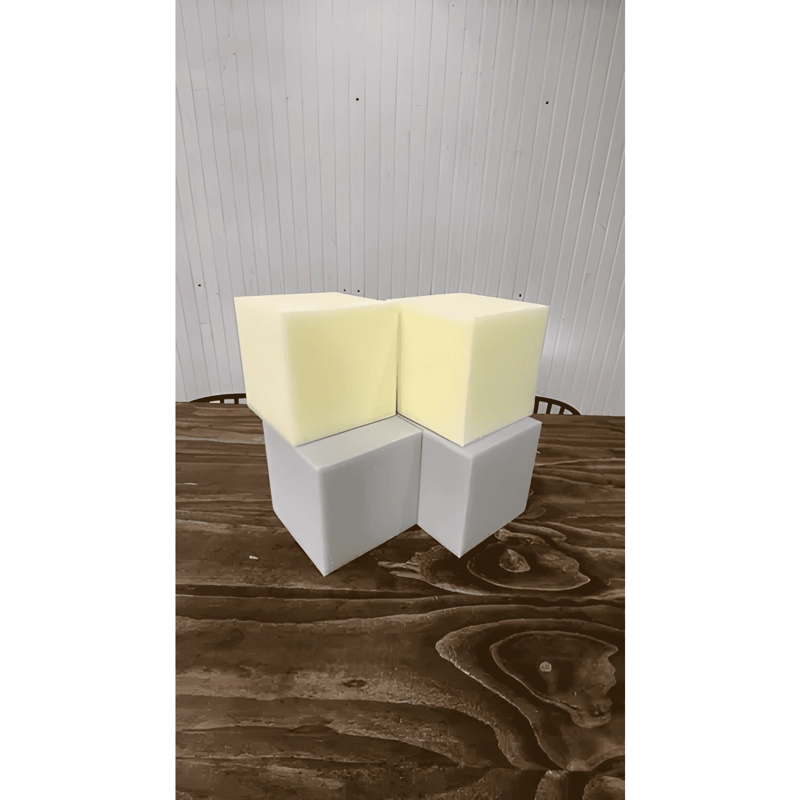 4 CUBOS DE ESPUMA DE ALTA DENSIDAD 10X10X10 CM - 2