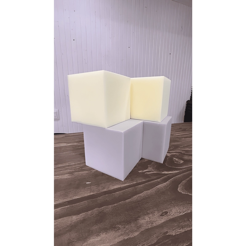 4 CUBOS DE ESPUMA DE ALTA DENSIDAD 10X10X10 CM - 4