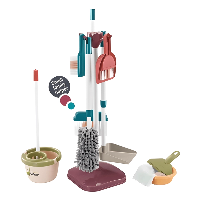SET SIMULADOR LIMPIEZA JUGUETE DIDACTICO 18 PCS - 1