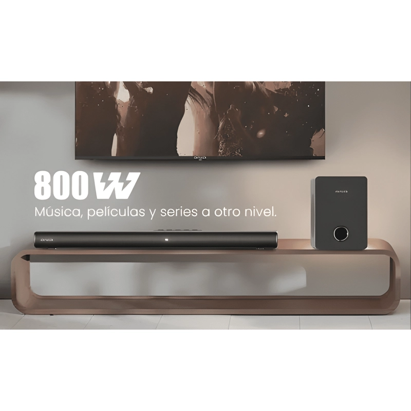HOME THEATERS SOUNDBAR SUBWOOFER BLUETOOTH NEGRO - 4