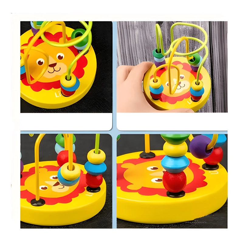 JUGUETES APRENDIZAJE DE MADERA DIDACTICO NIÑOS BEBE S #14 - 4
