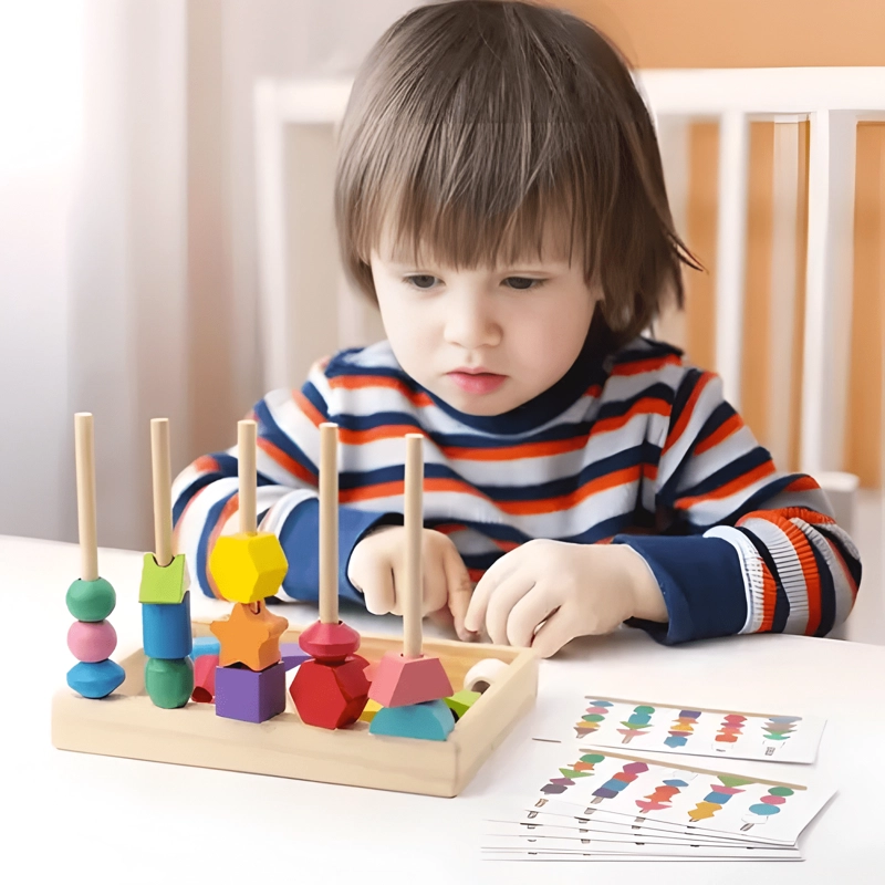 ENCAJE DE FIGURAS CON PATRONES MONTESSORI - 1