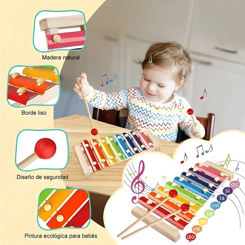 JUGUETES DE ESTIMULACION TEMPRANA PARA NIÑOS 9 PCS #3 - 3