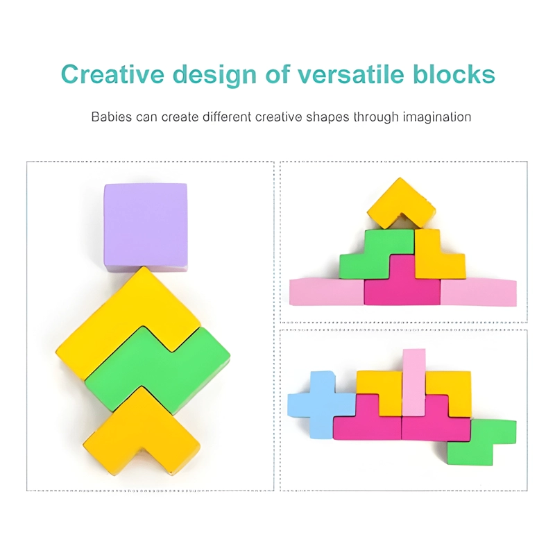BALANCE DE TETRIS PARA NIÑOS JUGUETE APILABLE - 1