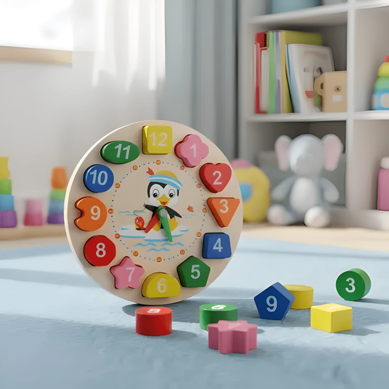 JUGUETES APRENDIZAJE DE MADERA DIDACTICO NIÑOS BEBE S #12 - 1