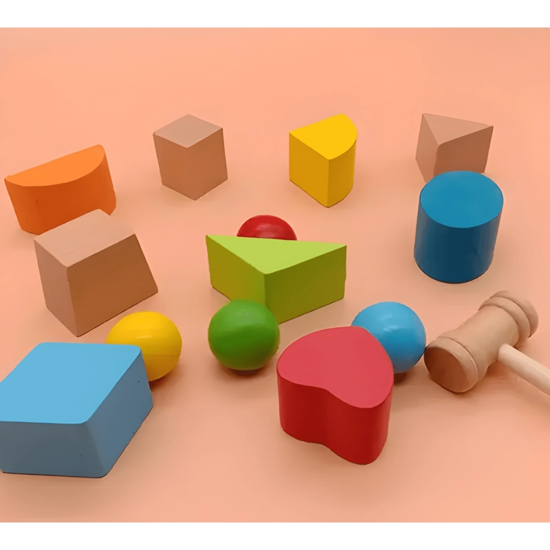 JUEGO DE ENCAJE GEOME TRICO PARA BEBES BLOQUES DIDACTICO - 2