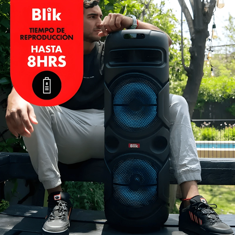 PARLANTE BLUETOOTH KARAOKE MICROFONO WAVEMAX2 POTENCIA 4 #5 - 2