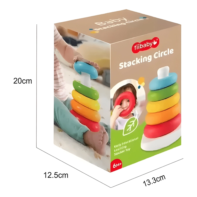 TORRE APILADOR DE ANILLOS PARA BEBE S - 1