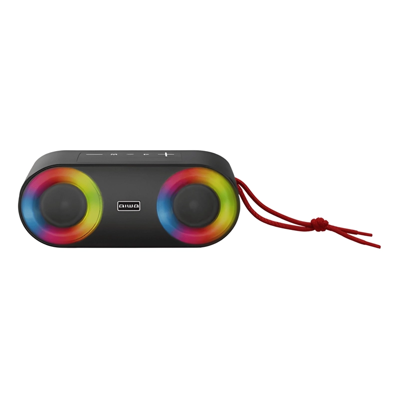 PARLANTE PORTATIL BLUETOOTH 20W IPX5 RADIO FM NEGRO - 1