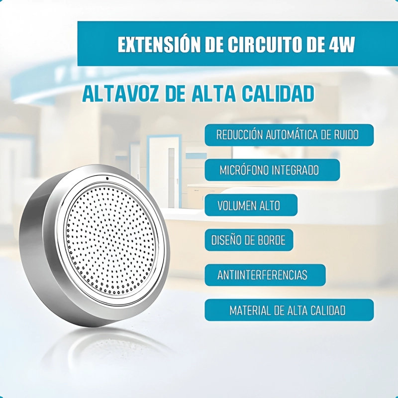 INTERCOMUNICADOR BANCOS CITOFONO CAJAS MICROFONO 2 VIAS - 3
