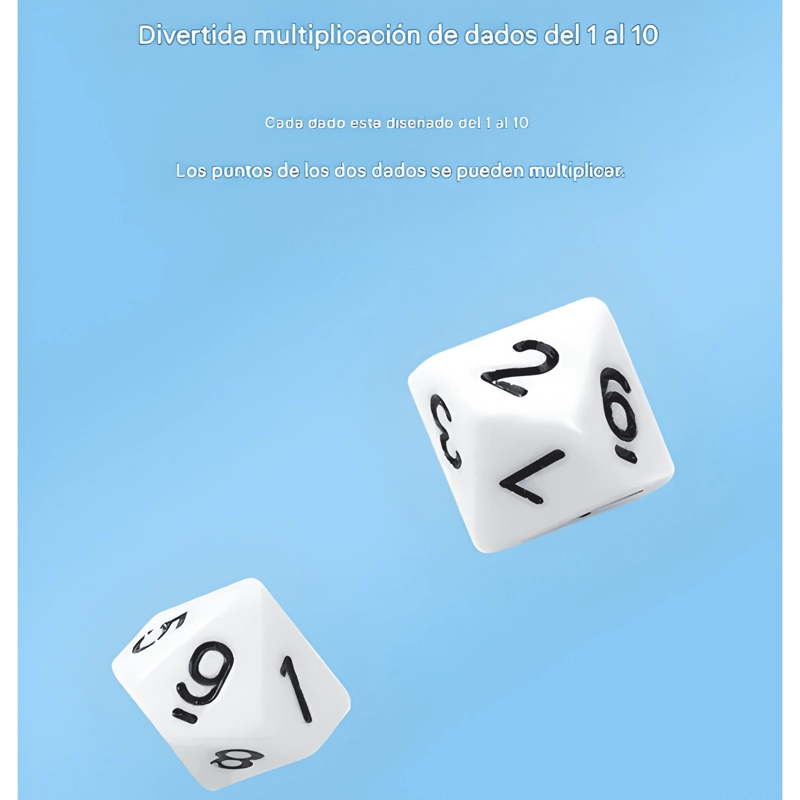 TABLERO DIDACTICO TABLA DE MULTIPLICAR JUEGO MONTESSORI #12 - 2