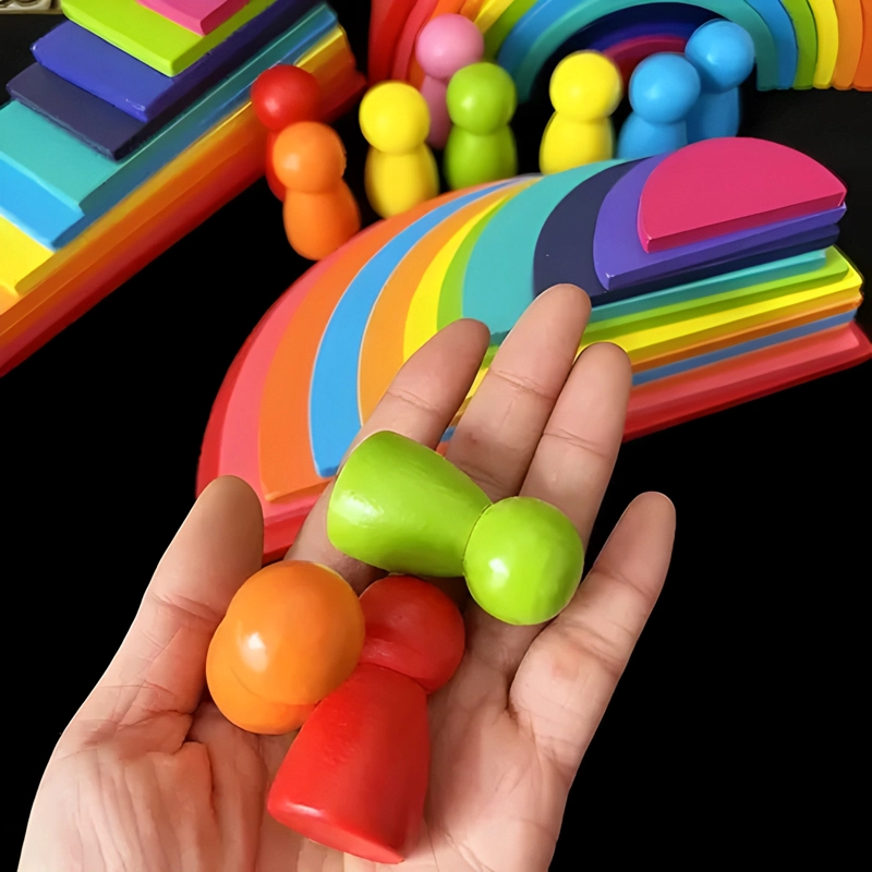 JUEGO DE ARCOIRIS MONTESSORI - 2