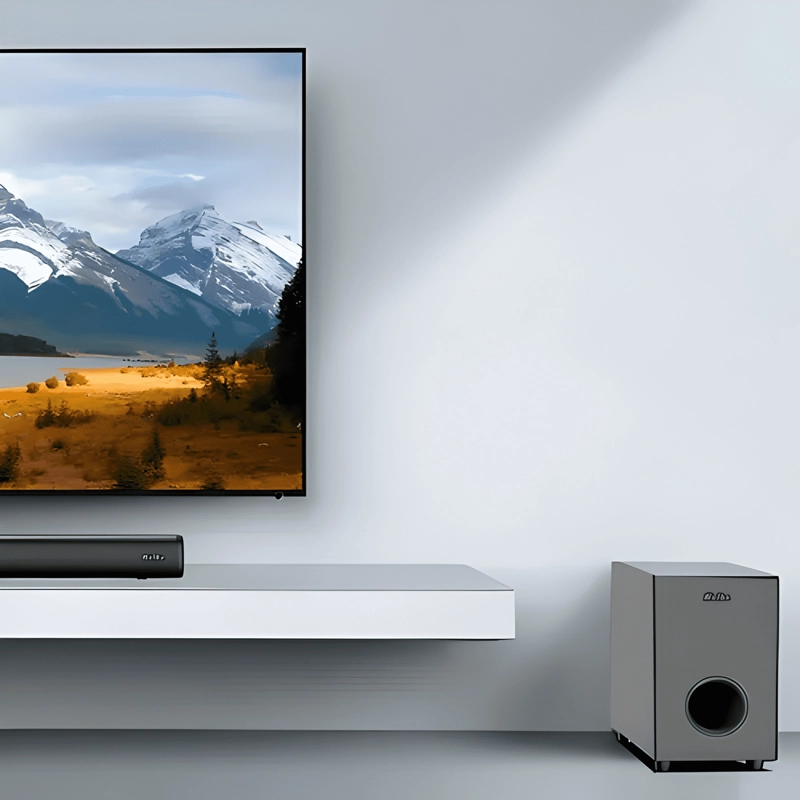BARRA DE SONIDO CON SUBWOOFER 32 CONTROL REMOTO 60W NEGRO - 2