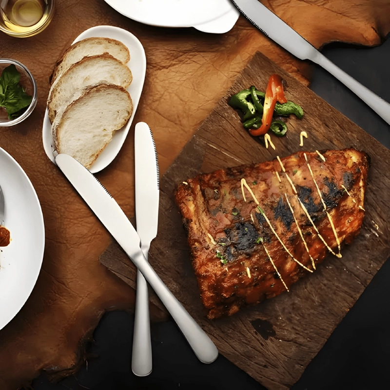 SET DE 6 CUCHILLOS DE MESA LINEA STORM - 4