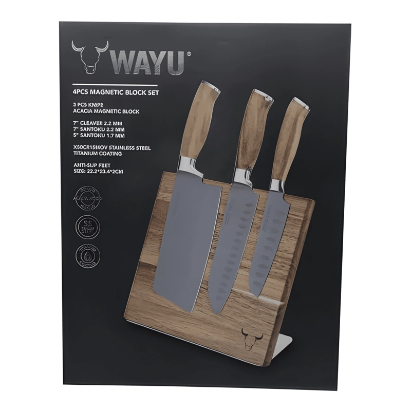 BLOCK MAGNE TICO 3 CUCHILLOS PREMIUM LIMITED COCINA BBQ - 2