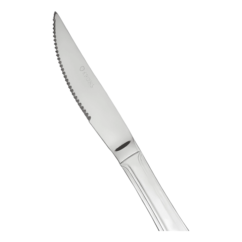 JUEGO DE CUCHILLOS DE MESA, DENTADOS PARA CARNE - 4
