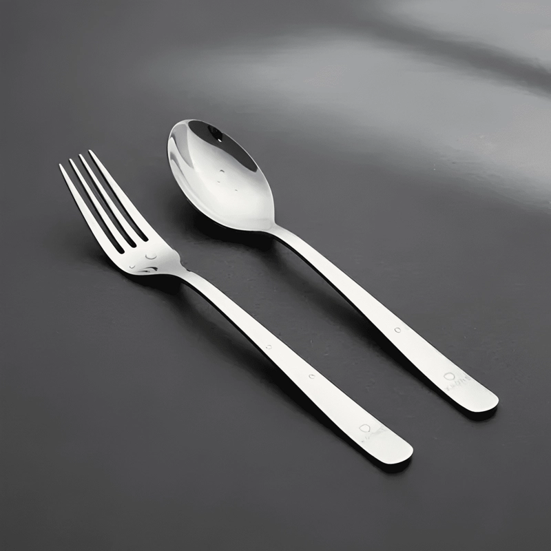 SET DE CUCHILLERIA CARNES 24 PIEZAS CAMDEN PLATEADO - 2