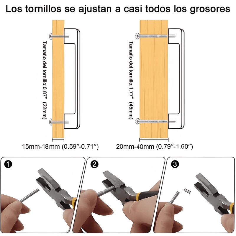 TIRADOR COCINA Y CAJONES 5 PULGADAS 10 PIEZAS, NEGRO - 3