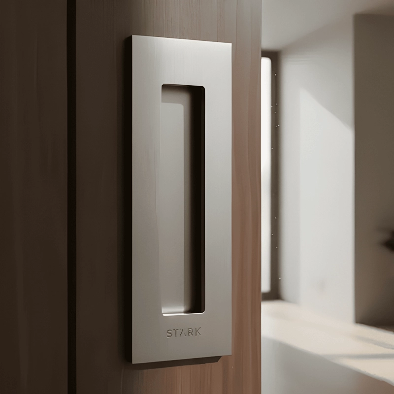 ASA EMBUTIDA PARA PUERTAS CORREDERAS, ACERO INOXIDABLE 304 - 3