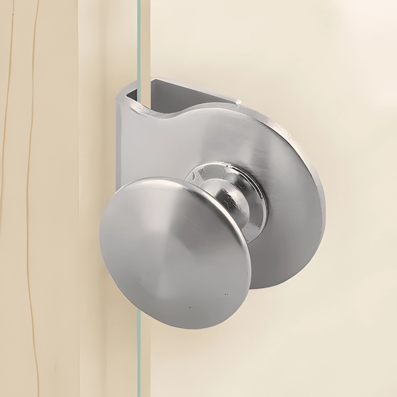 TIRADOR PUERTA DE VIDRIO ACERO INOXIDABLE 28X38, 2 PIEZAS - 3