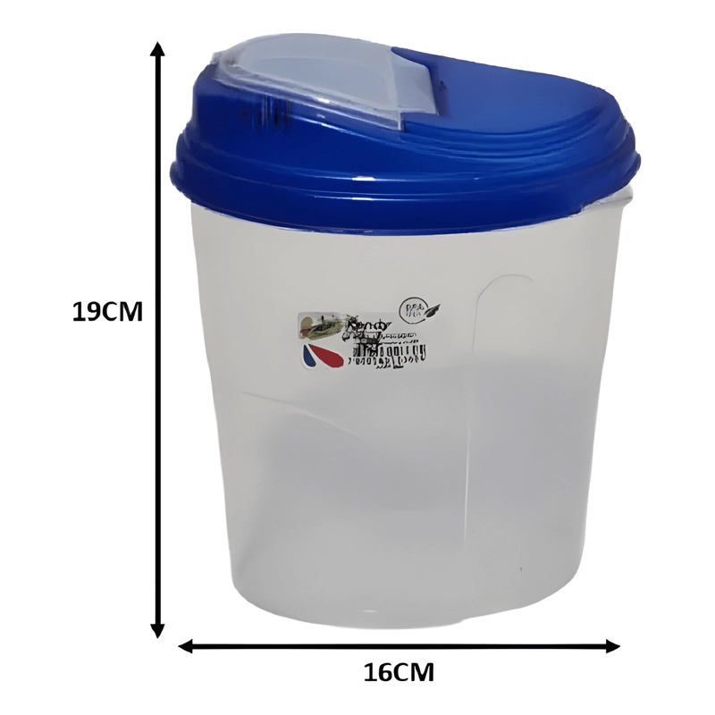 CONTENEDOR OVALADO PARA ALIMENTOS 1,4 L - 2