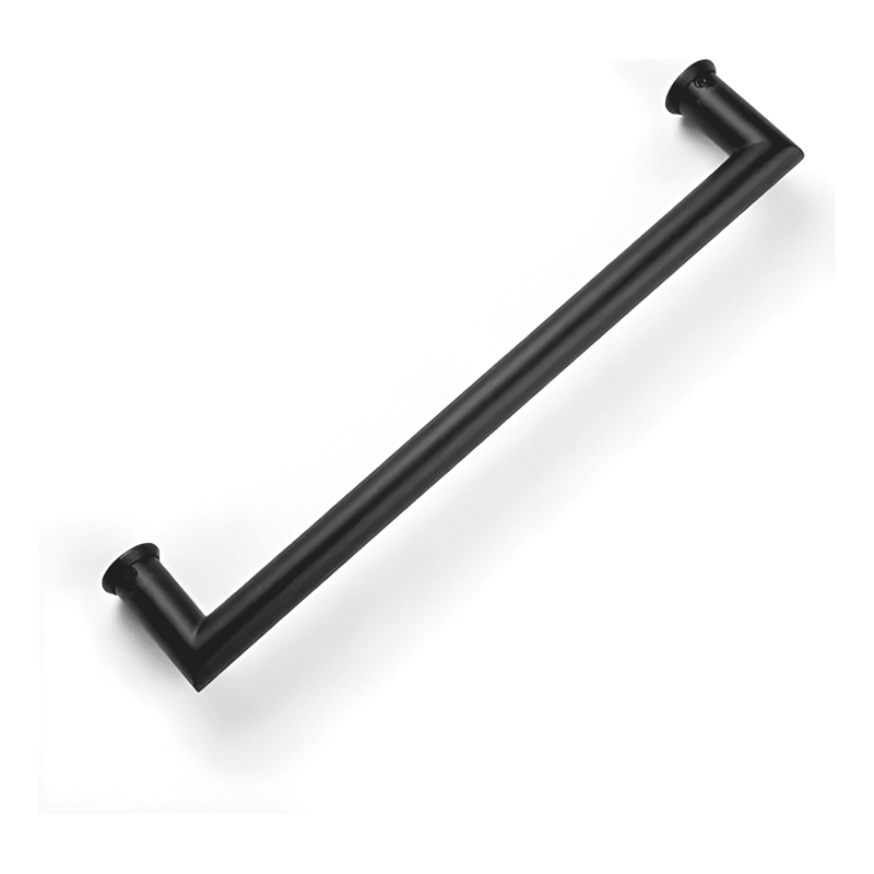 TIRADOR SIMPLE FIJACION INVISIBLE 30 CM, NEGRO MATE #29 - 2