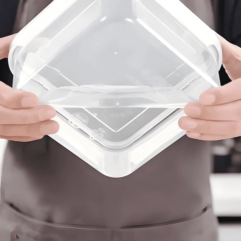 JUEGO DE 20 TAPER HERME TICOS CON TAPA, TRANSPARENTE - 3
