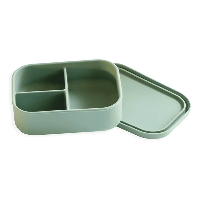 TUPPER PLASTICO HERME TICO BENTO BOX, VERDE - 1