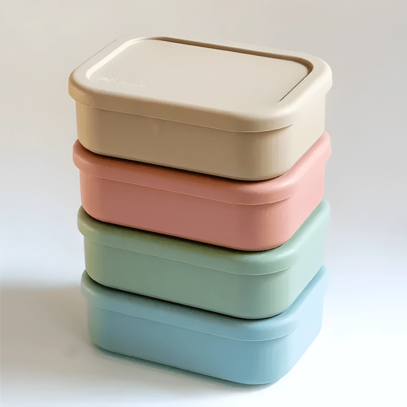TUPPER PLASTICO HERME TICO BENTO BOX, VERDE - 4