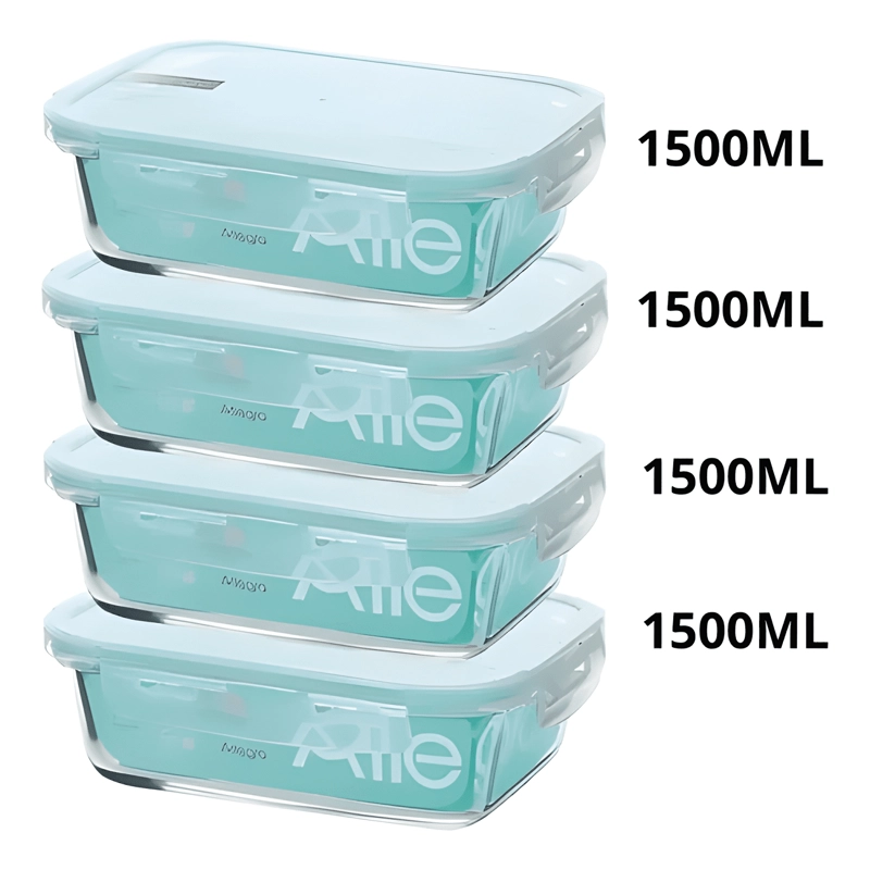 PACK 4 TAPER HERME TICO VIDRIO 1500 ML - 1