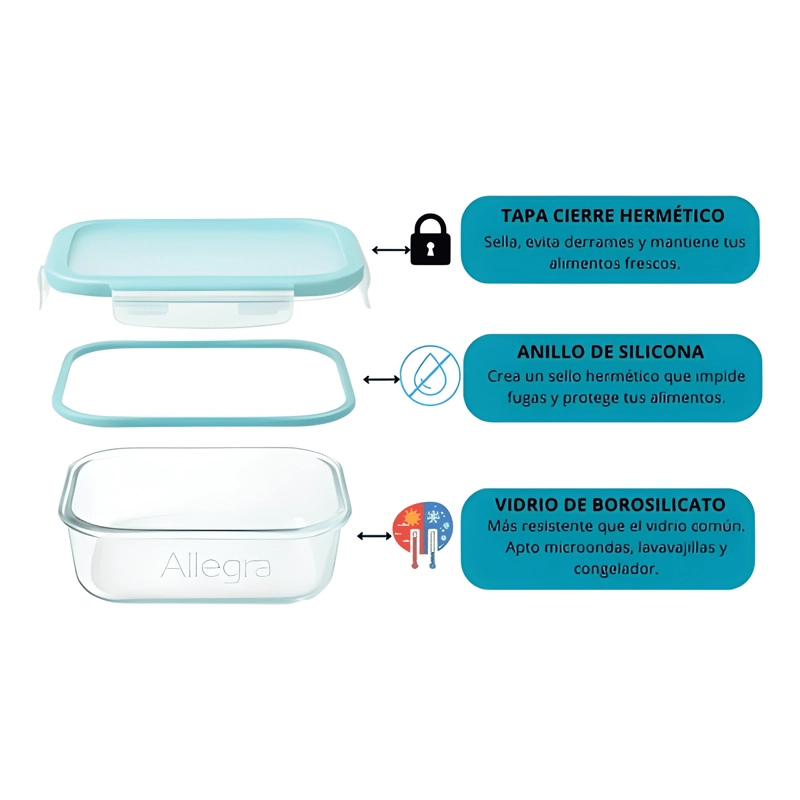 PACK 4 TAPER HERME TICO VIDRIO 1500 ML - 3