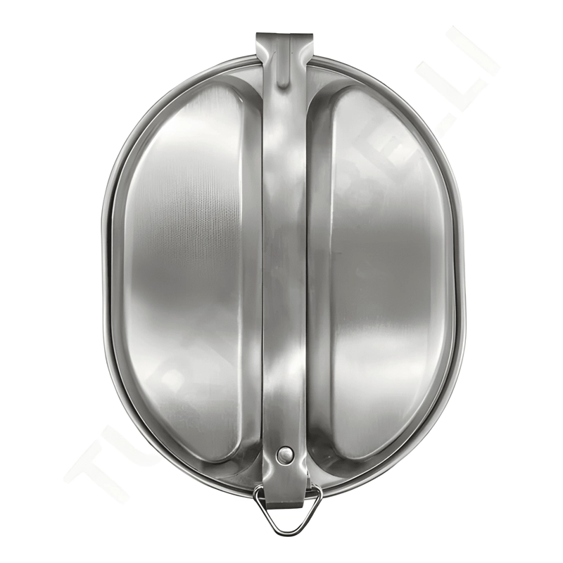 PLATO DE SUPERVIVENCIA MILITAR CON SET DE CUBIERTOS - 2