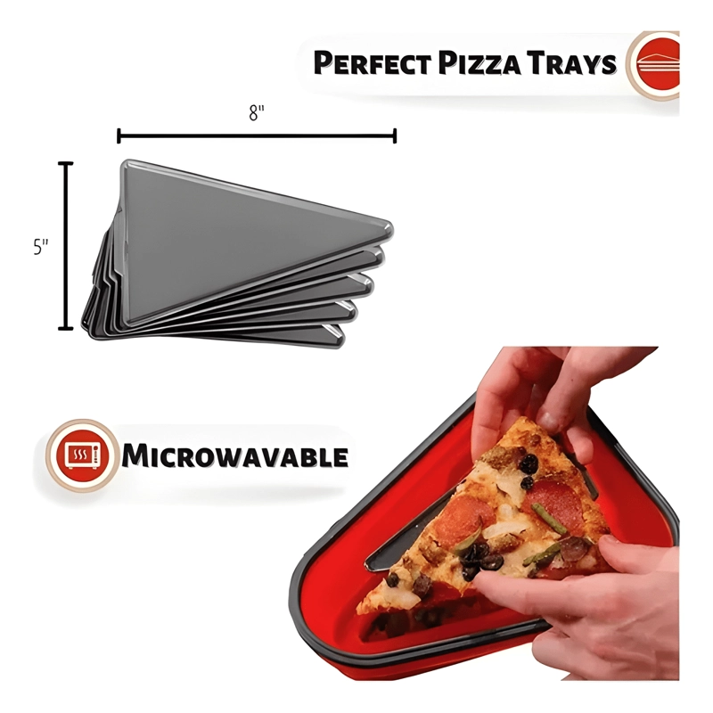 CONTENEDOR DE PIZZA REUTILIZABLE APTO MICROONDAS - 3